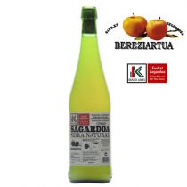 Sidra Vasca Bereziartua con sello Eusko Label